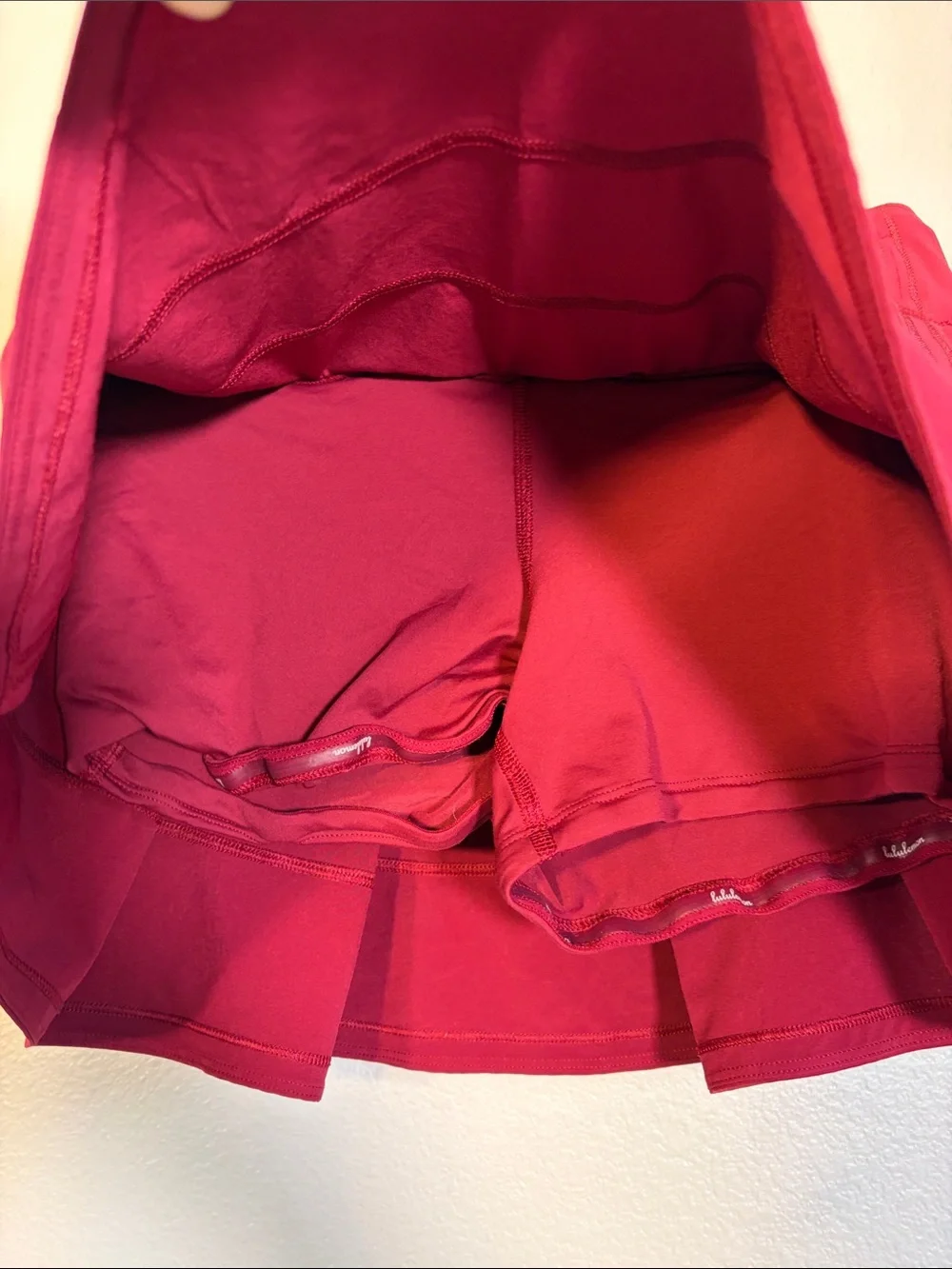Lululemon Pace Rival Skort in Maroon - 4